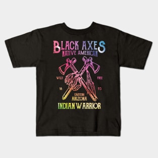 Black Axes Kids T-Shirt